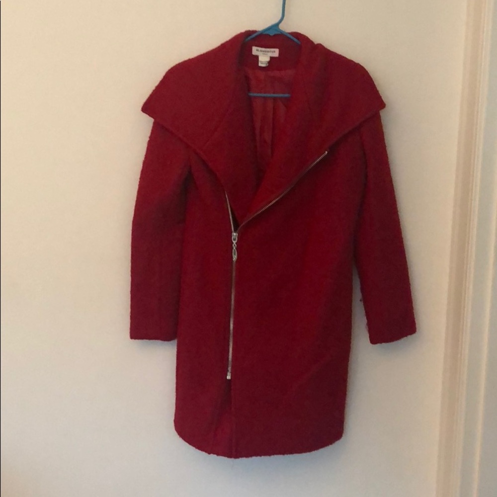 Red Glamorous pea coat